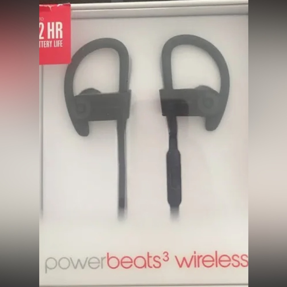 Beats Powerbeats Wireless Earphones - Black